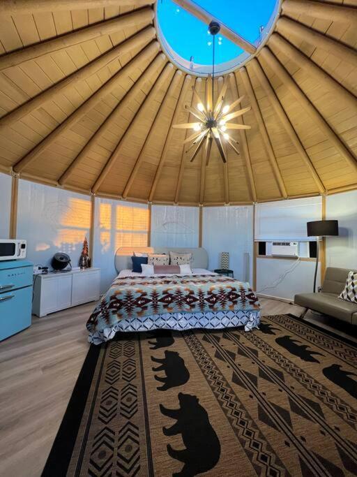 Glamping-sky Dome Yurt-tiny House-2 By Lavenders Field * Valley Center