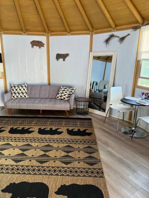 Glamping-sky Dome Yurt-tiny House-2 By Lavenders Field * Valley Center